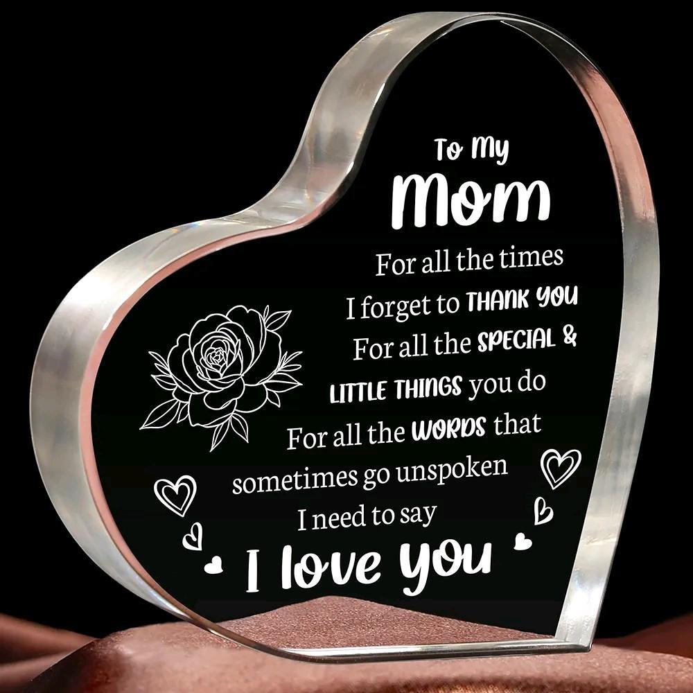 To My Mom Acrylic Decoration