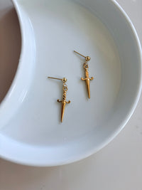 Dagger Earrings